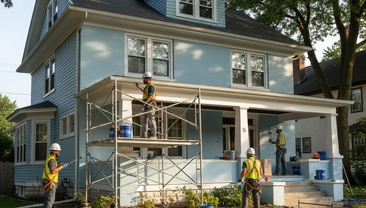 Naperville, IL painting company delivering professional interior and exterior painting services