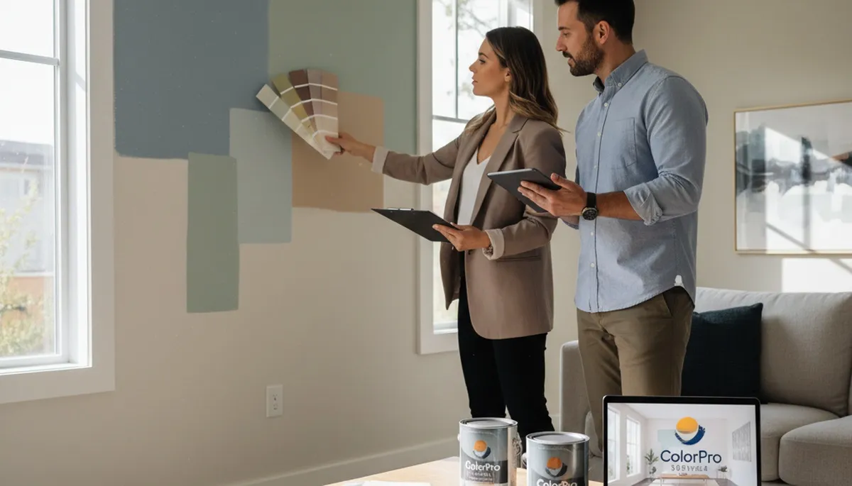 Naperville, IL paint color consultation for homeowners choosing exterior and interior colors
