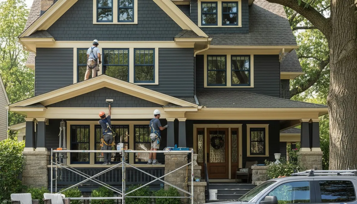 Naperville, IL painting contractor providing professional interior and exterior house painting services