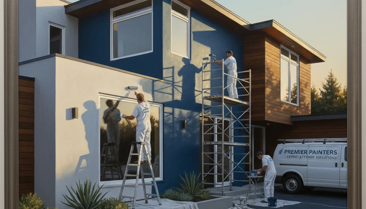 Exterior house painting in Naperville, IL by Naperville Paint Pros for lasting weather protection