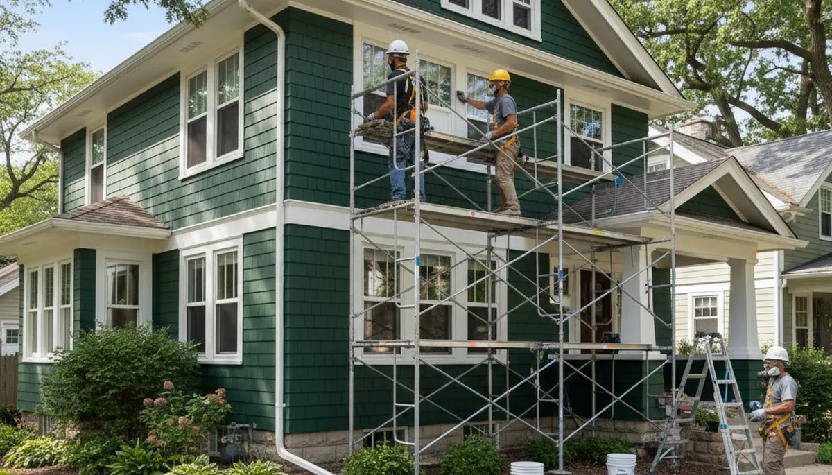 Professional painting service in Naperville, IL for residential and commercial projects
